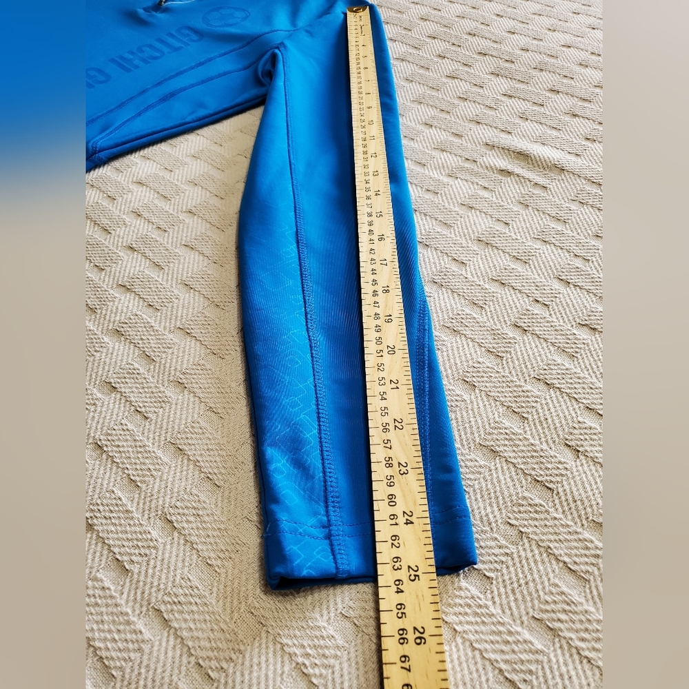 Elevate 1/4 Zip Performance Top Blue Gitchi Gummi Lake Superior Soccer - Picture 9 of 11